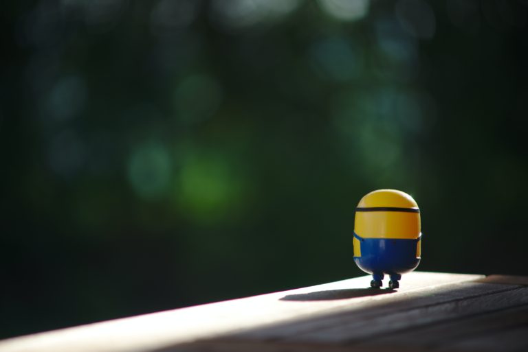 Minion plastic toy